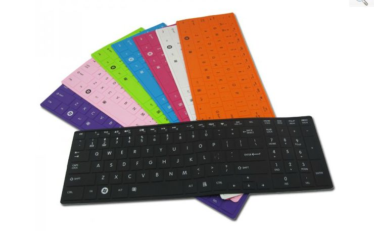 Lettering(1st Gen) keyboard skin for HP Chromebook - 14-x050nr Touch